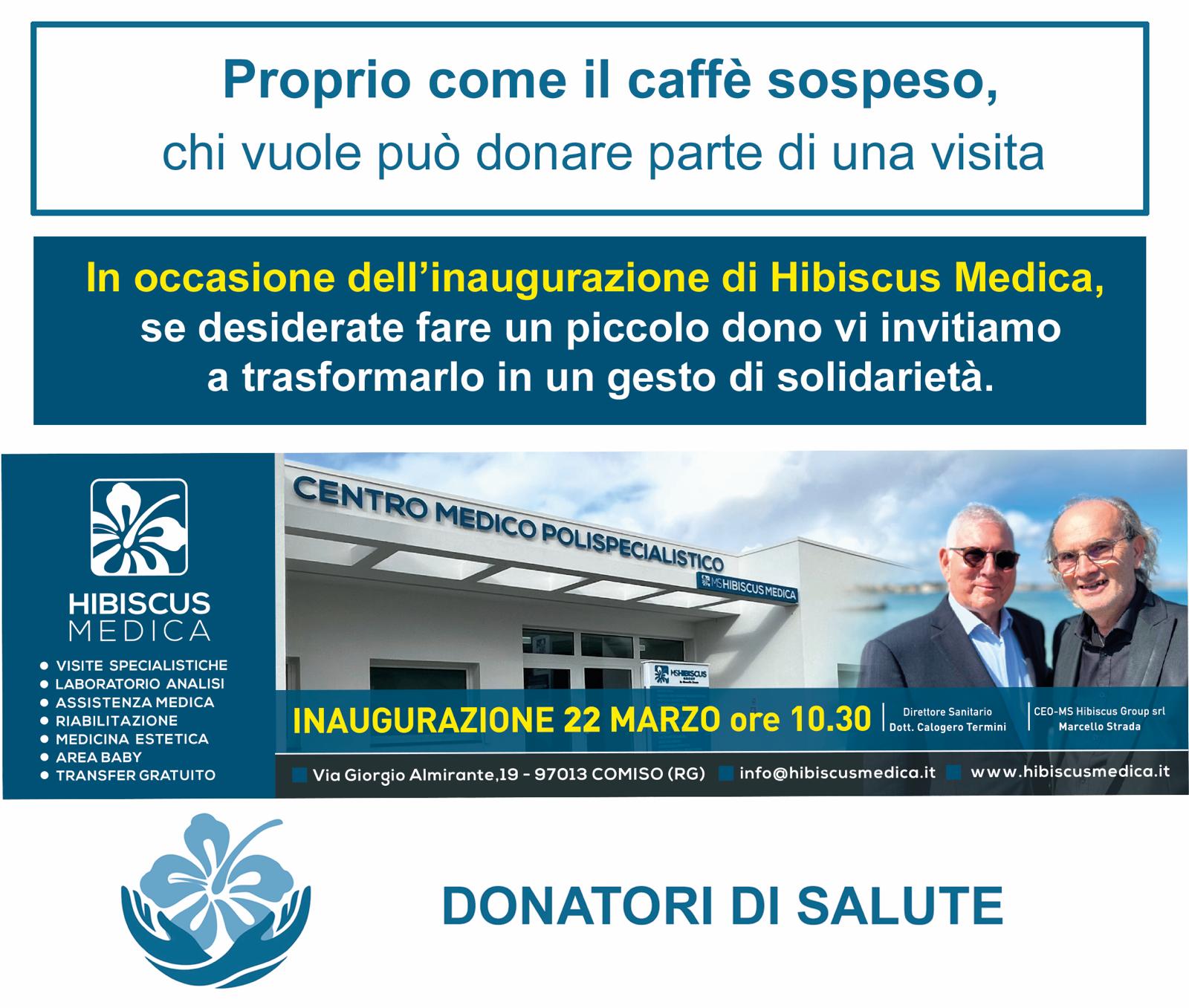 Fondo Solidale Hibiscus - Donatori di Salute